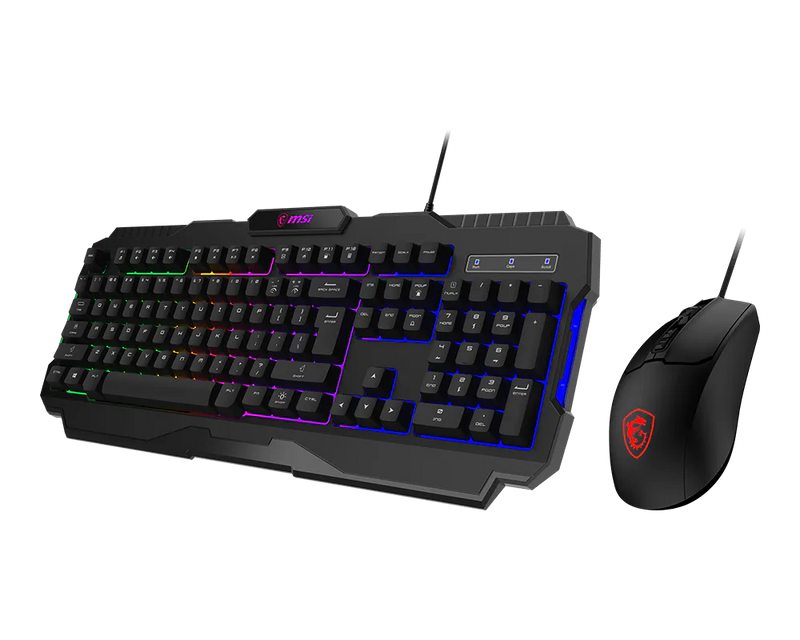 MSI Forge GK100 Gaming Mouse & Keyboard