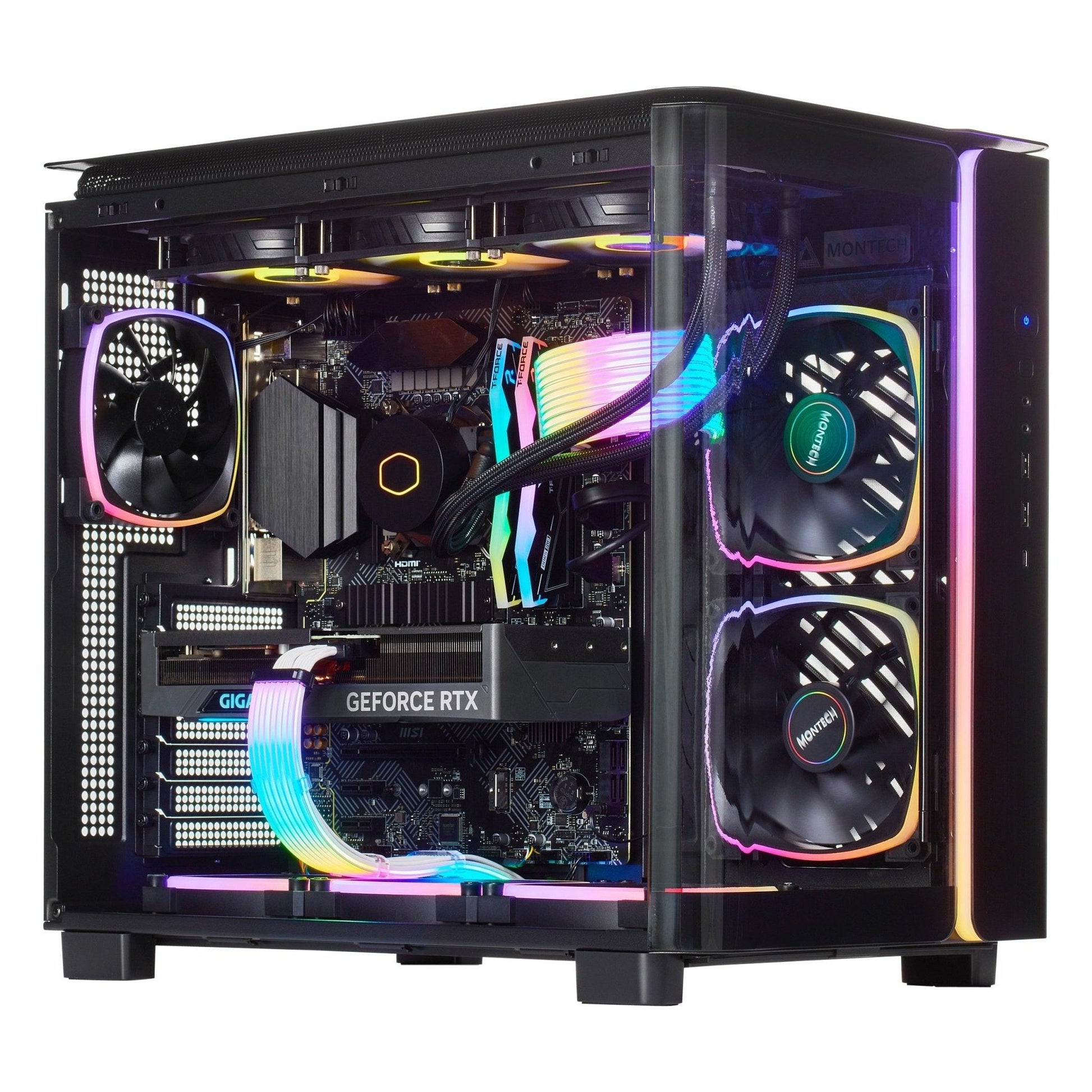 TECHNOID Master Gaming Pc - Intel Core i9 14900K, 96GB Ram DDR5, 4TB SSD, RTX 4080 SUPER - Technoid US
